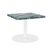 White Halo Side Table